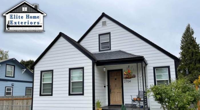 Replace hardie board siding